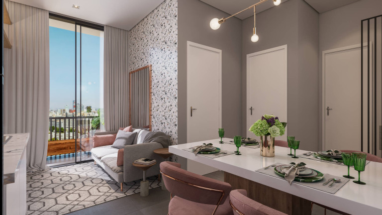 Imagem Apartamento com 2 Quartos à Venda, 59 m² em água Verde - Curitiba