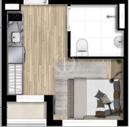 Imagem Apartamento com 1 Quarto à Venda, 21 m² em Perdizes - São Paulo