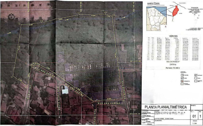 Imagem Terreno à Venda ou Locação, 24.018 m² em Santo Antonio - Eusébio Imagem Terreno à Venda ou Locação, 24.018 m² em Santo Antonio - Eusébio