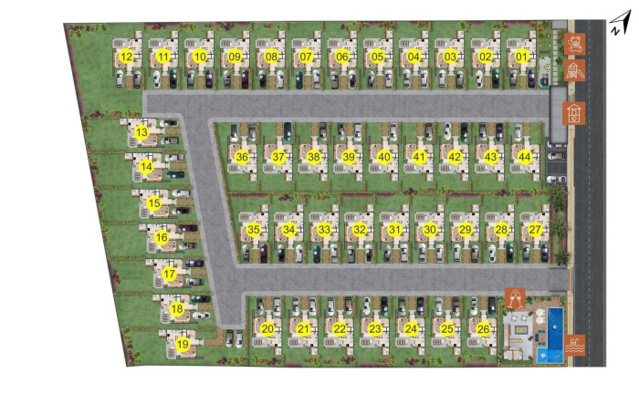Imagem Casa de Condomínio com 3 Quartos à Venda, 100 m² em Buraquinho - Lauro De Freitas Imagem Casa de Condomínio com 3 Quartos à Venda, 100 m² em Buraquinho - Lauro De Freitas