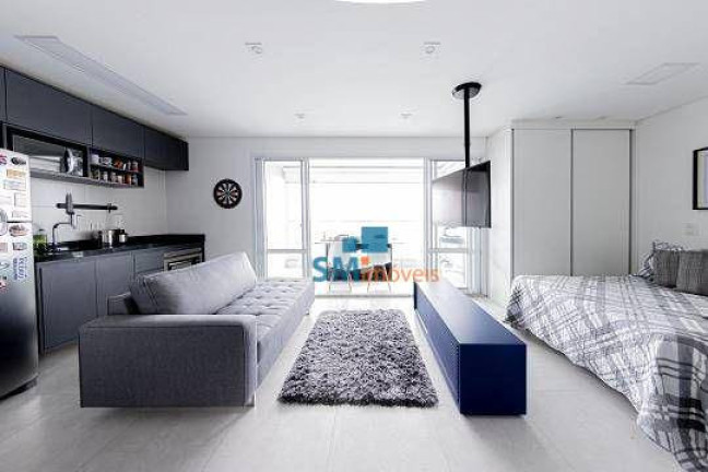 Imagem Apartamento com 1 Quarto à Venda, 43 m² em Campo Belo - São Paulo