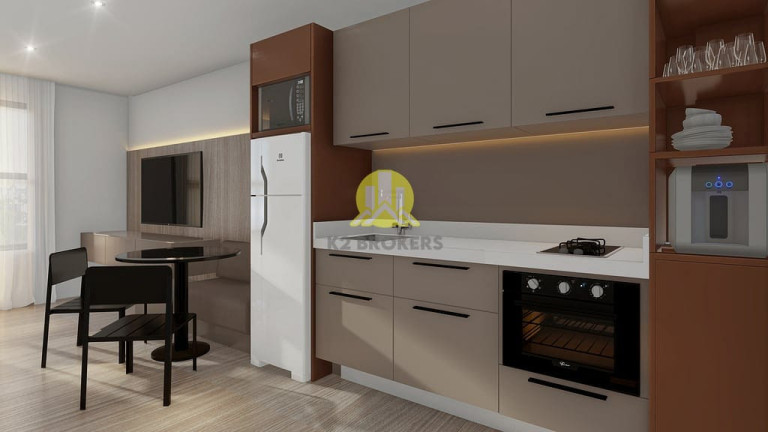 Imagem Apartamento com 1 Quarto à Venda, 29 m² em Cristo Rei - Curitiba