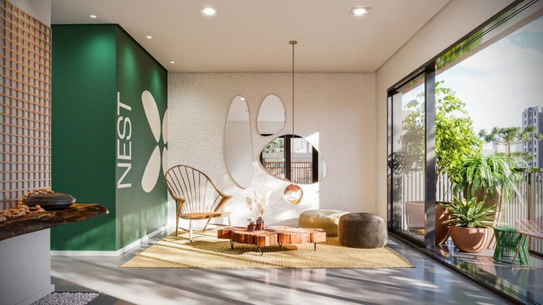 Imagem Apartamento com 2 Quartos à Venda, 61 m² em Bacacheri - Curitiba