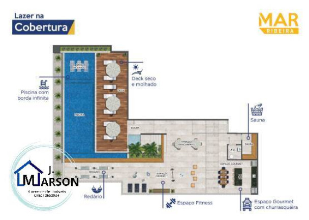 Apartamento com 1 Quarto à Venda, 37 m² em Saco Da Ribeira - Ubatuba