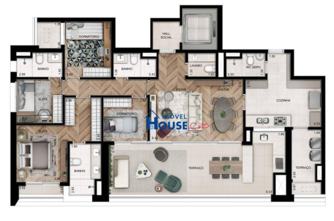 Imagem Apartamento com 4 Quartos à Venda, 157 m² em Perdizes - São Paulo