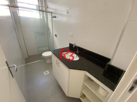 Imagem Apartamento com 1 Quarto para Alugar, 45 m² em Gonzaga - Santos