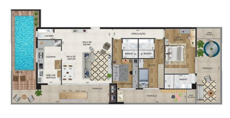 Imagem Apartamento com 2 Quartos à Venda, 86 m² em Boqueirão - Santos Imagem Apartamento com 2 Quartos à Venda, 86 m² em Boqueirão - Santos
