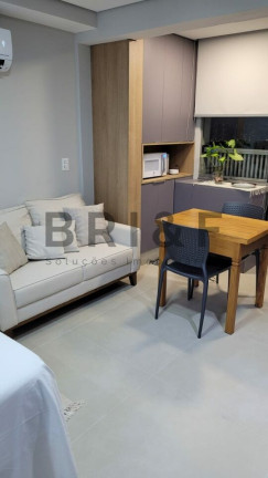Imagem Apartamento com 1 Quarto para Alugar, 25 m² em Santo Amaro - São Paulo Imagem Apartamento com 1 Quarto para Alugar, 25 m² em Santo Amaro - São Paulo