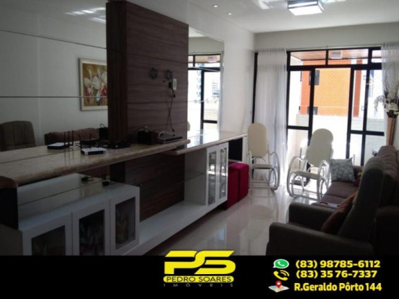Imagem Apartamento com 3 Quartos à Venda, 145 m² em Manaíra - João Pessoa