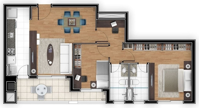 Imagem Apartamento com 3 Quartos à Venda, 94 m² em água Verde - Curitiba