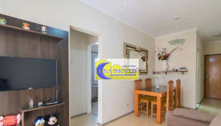Apartamento com 2 Quartos à Venda, 59 m² em Vila Valparaíso - Santo André