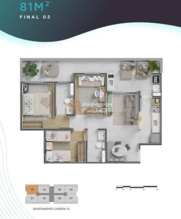 Imagem Apartamento com 2 Quartos à Venda, 54 m² em Palmeiras De São José - São José Dos Campos Imagem Apartamento com 2 Quartos à Venda, 54 m² em Palmeiras De São José - São José Dos Campos