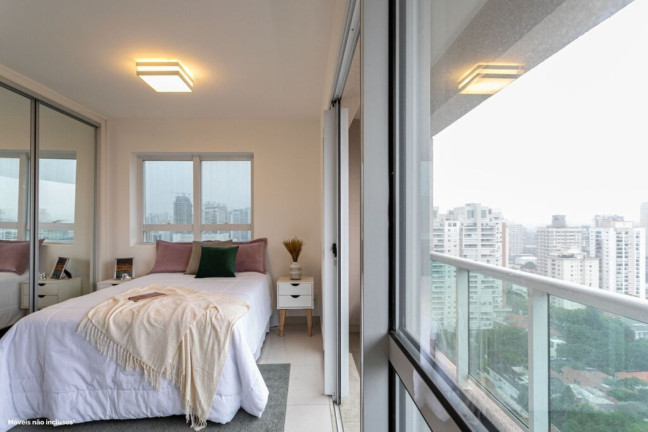 Foto do imóvel Apartamento com 1 Quarto à Venda, 50 m² em Brooklin Paulista - São Paulo