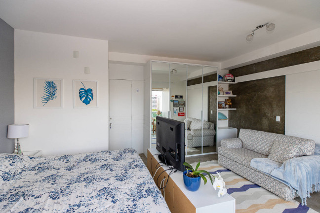 Imagem Apartamento com 1 Quarto à Venda, 57 m² em Brooklin Paulista - São Paulo