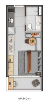 Imagem Apartamento com 2 Quartos à Venda, 39 m² em Saúde - São Paulo