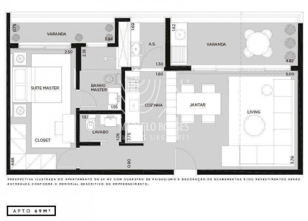 Imagem Apartamento com 1 Quarto à Venda, 69 m² em Indianópolis - São Paulo Imagem Apartamento com 1 Quarto à Venda, 69 m² em Indianópolis - São Paulo