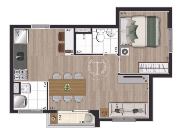 Imagem Apartamento com 2 Quartos à Venda, 37 m² em Jardim Mirante - São Paulo Imagem Apartamento com 2 Quartos à Venda, 37 m² em Jardim Mirante - São Paulo