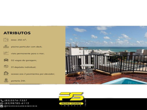 Imagem Imóvel com 4 Quartos à Venda, 250 m² em Manaíra - João Pessoa