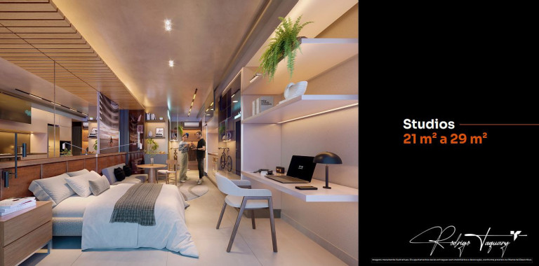 Imagem Apartamento com 1 Quarto à Venda, 29 m² em Setor Bueno - Goiânia