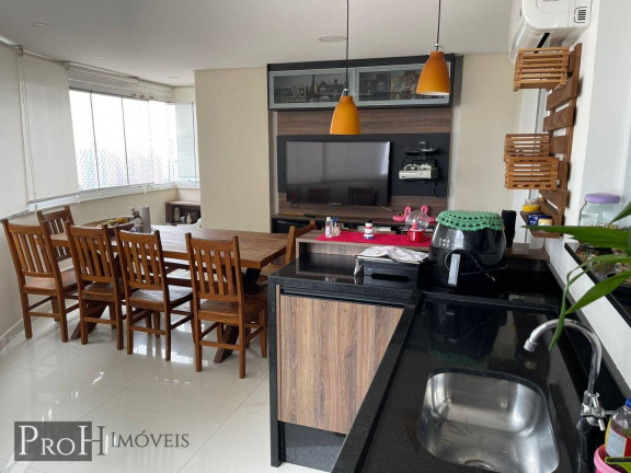 Imagem Apartamento com 3 Quartos à Venda, 126 m² em Vila Scarpelli - Santo André