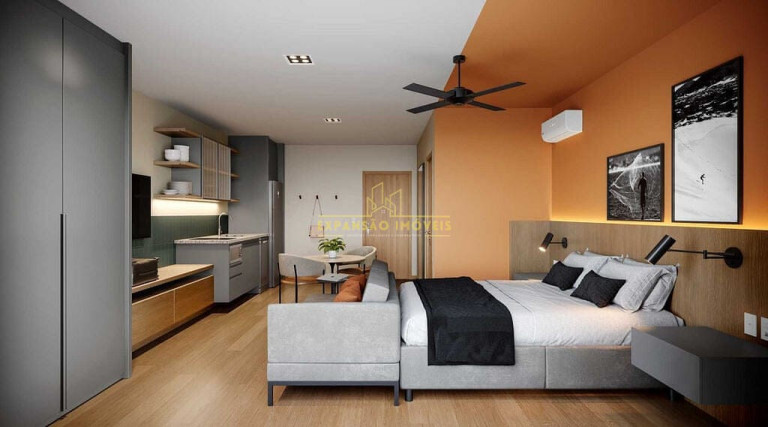Imagem Apartamento com 1 Quarto à Venda, 63 m² em Saco Grande - Florianópolis