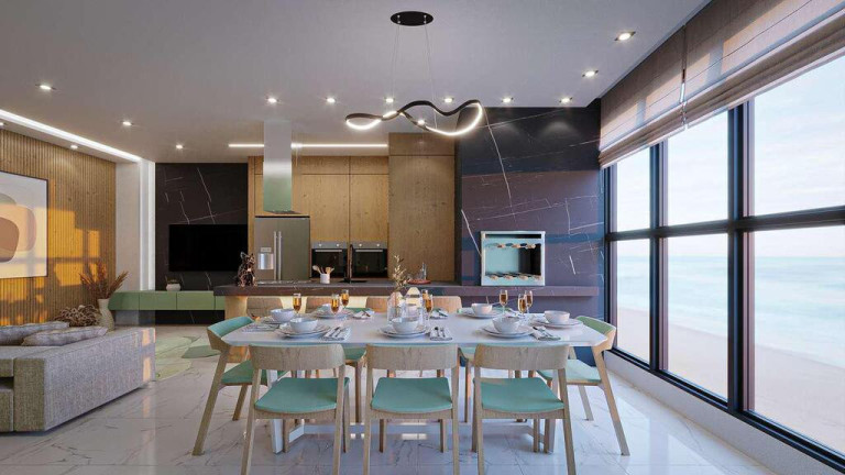 Imagem Apartamento com 3 Quartos à Venda, 137 m² em Perequê - Porto Belo