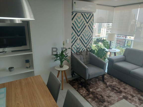 Imagem Apartamento com 1 Quarto à Venda, 41 m² em Brooklin - São Paulo