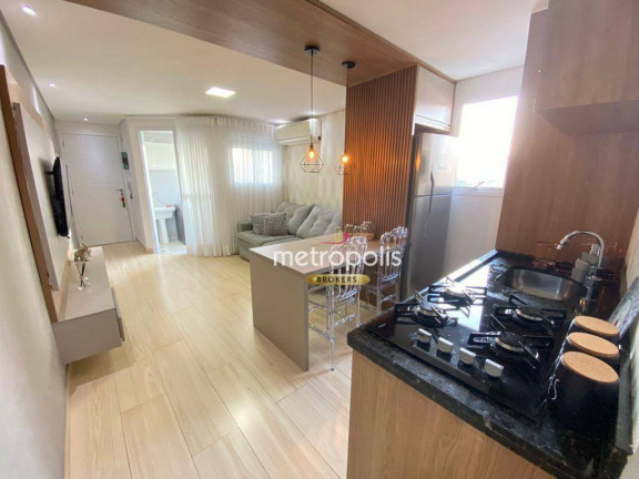Imagem Apartamento com 2 Quartos à Venda, 53 m² em Jardim - Santo André