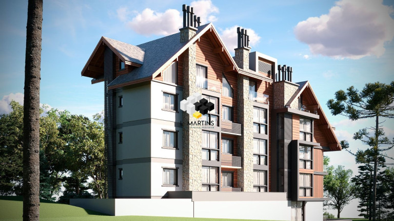 Imagem Apartamento com 1 Quarto à Venda, 48 m² em Centro - Gramado