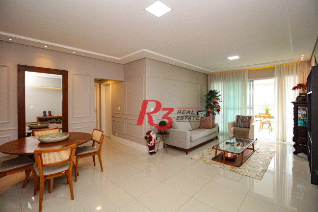 Apartamento com 3 Quartos à Venda, 165 m² em Ponta Da Praia - Santos