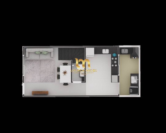 Imagem Casa de Condomínio com 2 Quartos à Venda, 43 m² em Maracanã - Praia Grande Imagem Casa de Condomínio com 2 Quartos à Venda, 43 m² em Maracanã - Praia Grande
