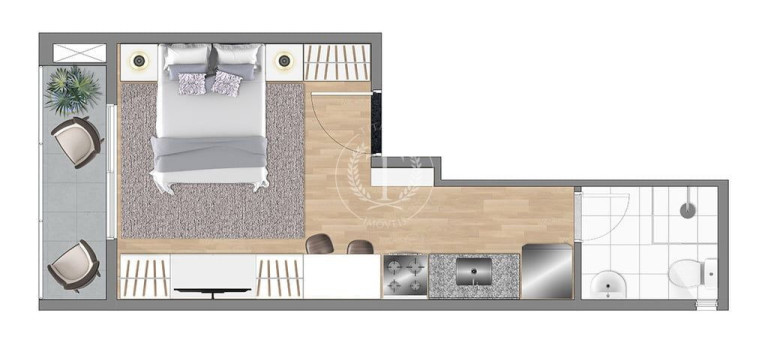 Imagem Apartamento com 1 Quarto à Venda, 24 m² em Vila Buarque - São Paulo