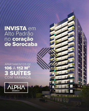 Imagem Apartamento com 3 Quartos à Venda, 109 m² em Vila Lucy - Sorocaba