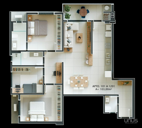 Imagem Cobertura com 3 Quartos à Venda, 270 m² em Pedra Branca - Palhoça