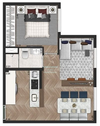Imagem Apartamento com 2 Quartos à Venda, 35 m² em Cambuci - São Paulo Imagem Apartamento com 2 Quartos à Venda, 35 m² em Cambuci - São Paulo