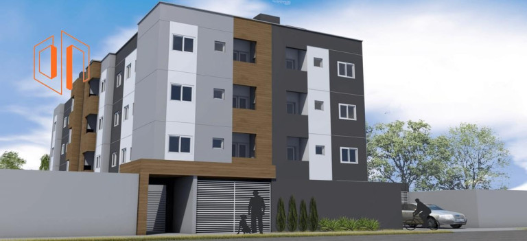 Imagem Apartamento com 2 Quartos à Venda, 45 m² em Itália - São José Dos Pinhais
