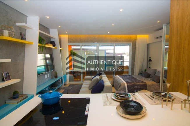 Imagem Apartamento com 1 Quarto à Venda, 54 m² em Campo Belo - São Paulo