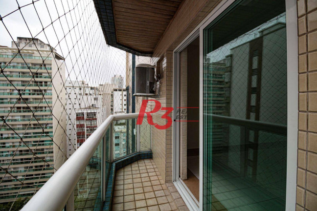 Imagem Apartamento com 3 Quartos para Alugar, 112 m² em Embaré - Santos
