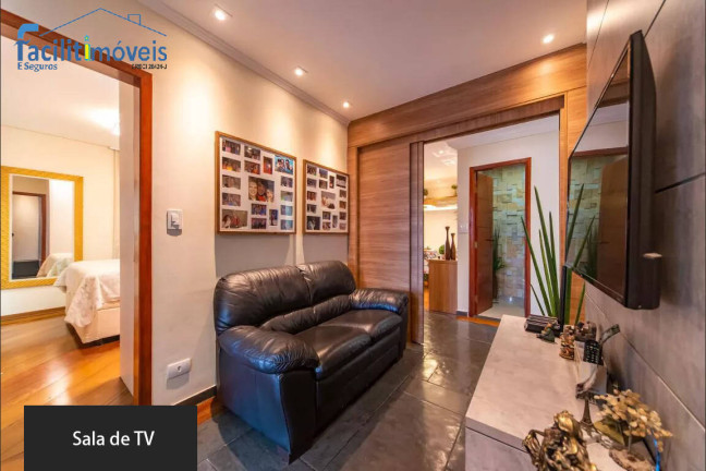 Imagem Apartamento com 3 Quartos à Venda, 110 m² em Vila Assunção - Santo André