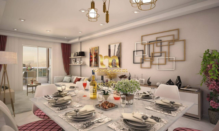 Imagem Apartamento com 2 Quartos à Venda, 77 m² em Guilhermina - Praia Grande