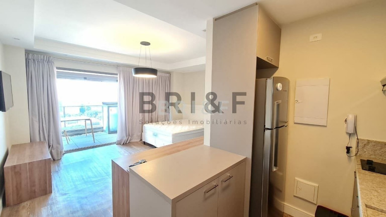 Imagem Apartamento com 1 Quarto para Alugar, 42 m² em Brooklin - São Paulo Imagem Apartamento com 1 Quarto para Alugar, 42 m² em Brooklin - São Paulo