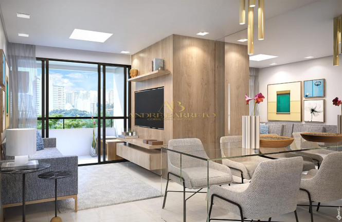 Imagem Apartamento com 2 Quartos à Venda, 53 m² em Imbuí - Salvador