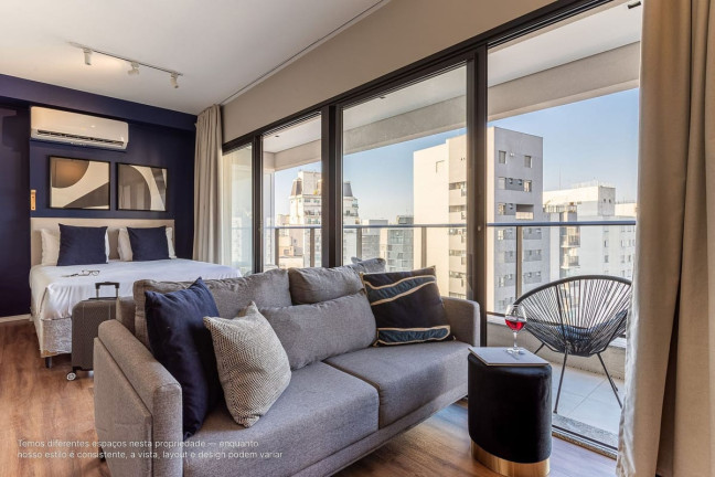 Apartamento com 1 Quarto para Alugar, 42 m² em Vila Nova Conceição - São Paulo