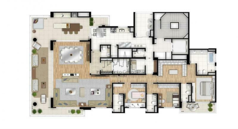 Imagem Apartamento com 4 Quartos à Venda, 288 m² em Moema - São Paulo