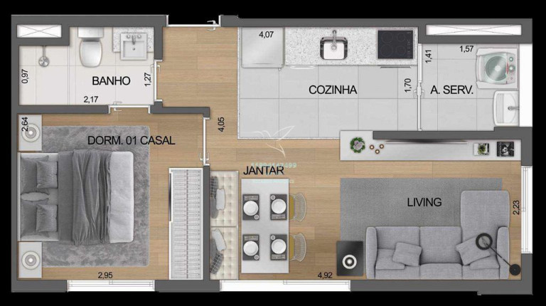 Imagem Apartamento com 2 Quartos à Venda, 33 m² em Moema - São Paulo Imagem Apartamento com 2 Quartos à Venda, 33 m² em Moema - São Paulo