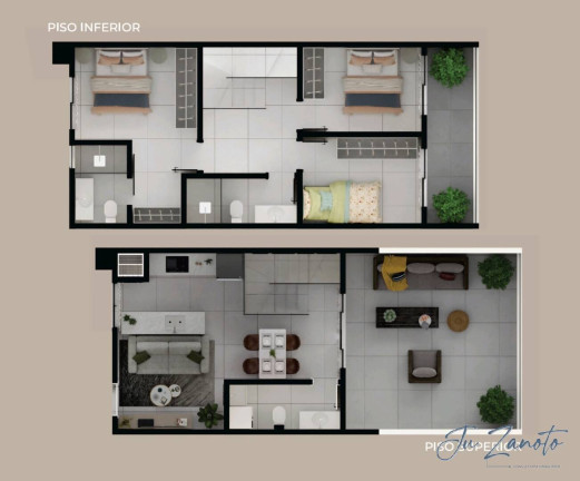 Imagem Apartamento com 2 Quartos à Venda, 54 m² em Pereque - Matinhos