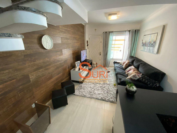 Imagem Sobrado com 3 Quartos à Venda, 130 m² em Vila Linda - Santo André Imagem Sobrado com 3 Quartos à Venda, 130 m² em Vila Linda - Santo André