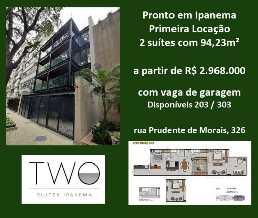 Imagem Apartamento com 2 Quartos à Venda, 94 m² em Ipanema - Rio De Janeiro