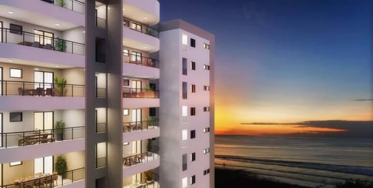 Imagem Apartamento com 2 Quartos à Venda, 78 m² em Vila Mirim - Praia Grande