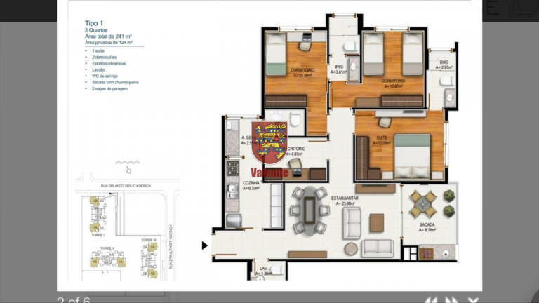 Imagem Apartamento com 3 Quartos à Venda, em Estreito - Florianópolis Imagem Apartamento com 3 Quartos à Venda, em Estreito - Florianópolis